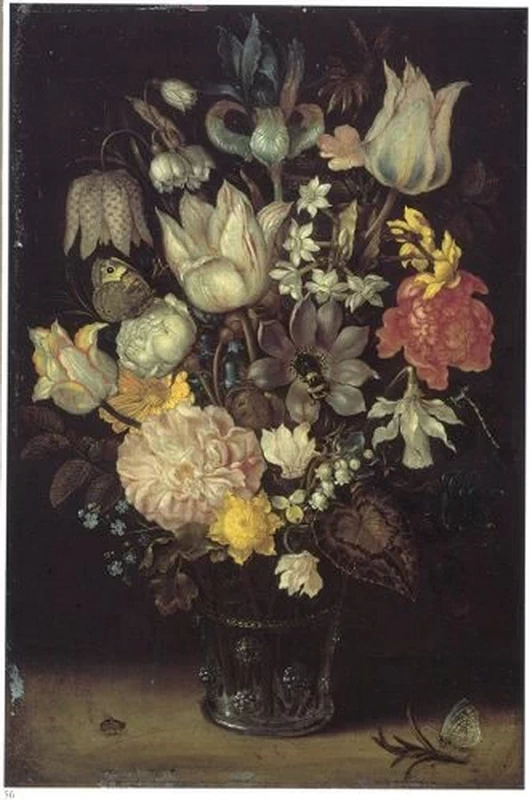 Il Vecchio - Bouquet con fiori in un calice, Kunsthandel Johnny Van Haeften